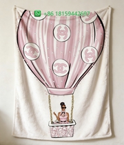 Chanel Throw Blankets